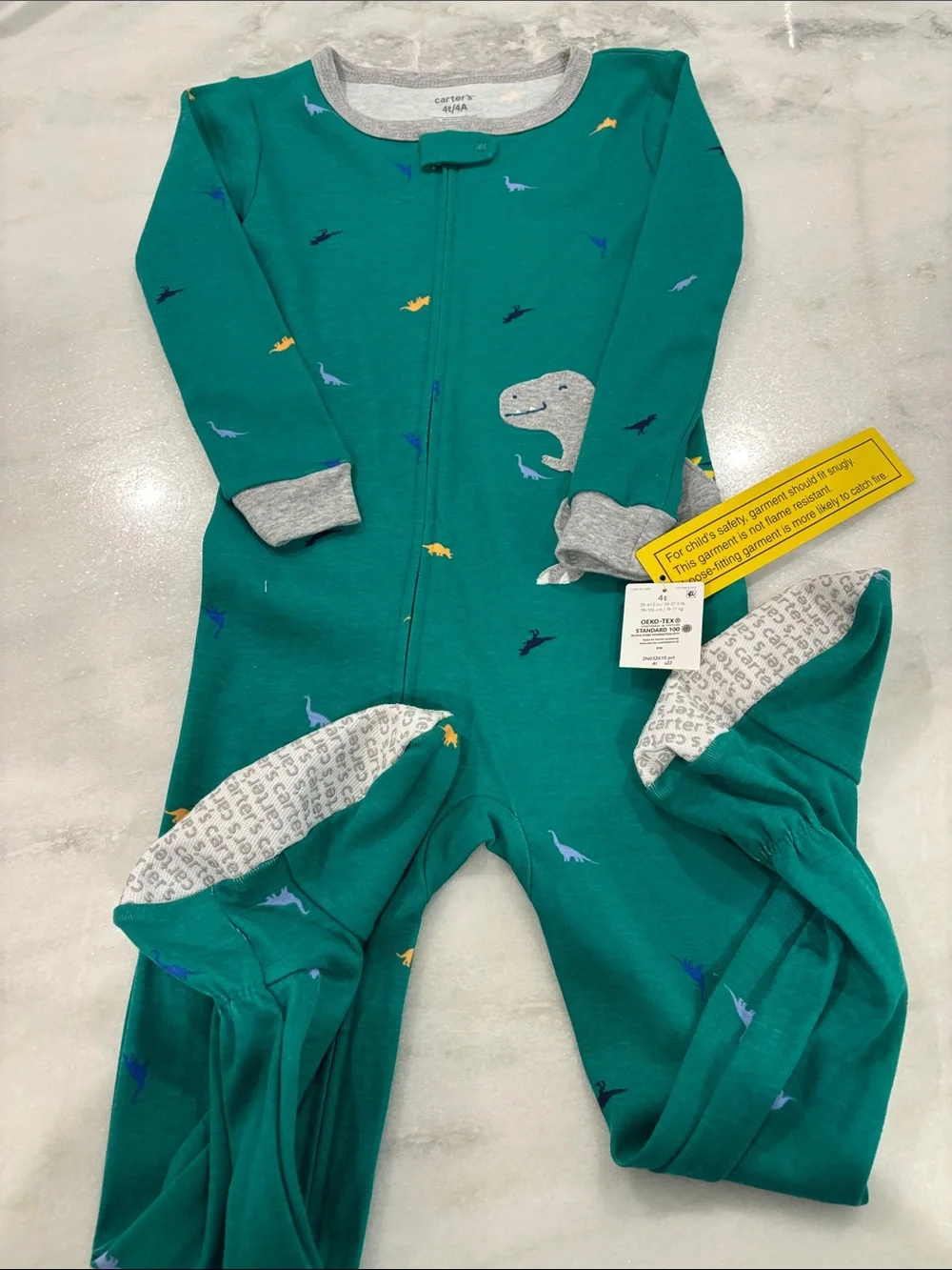 toddler boy one piece sleepy -4t